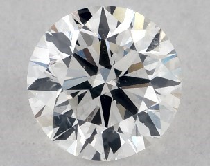0.30 Carat F-SI2 Excellent Cut Round Diamond