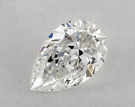  1.00 Carat F SI1  pear diamond