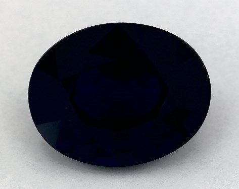  2.53 Carat Blue Sapphire   Oval gemstones