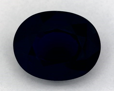  2.19 Carat Blue Sapphire   Oval gemstones