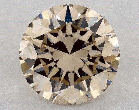  0.47 Carat Brown VS1  round diamond