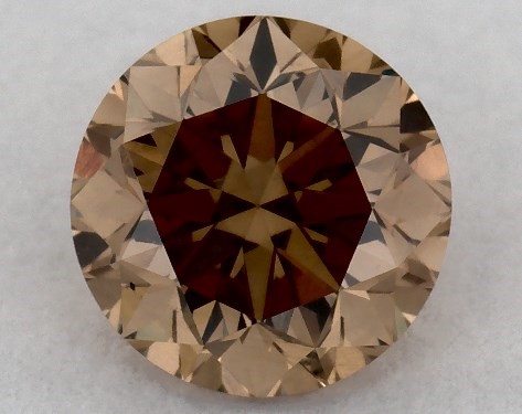  0.60 Carat Brown SI1  round diamond
