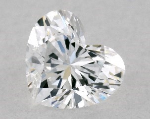 0.34 Carat E-VS1 Heart Shaped Diamond