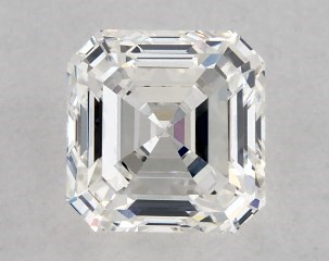 0.52 Carat H-VVS1 Asscher Cut Diamond