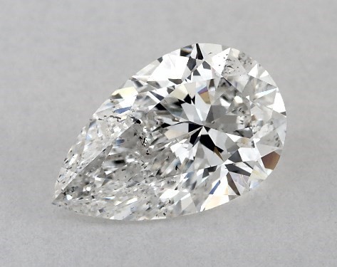  1.02 Carat F SI1  pear diamond