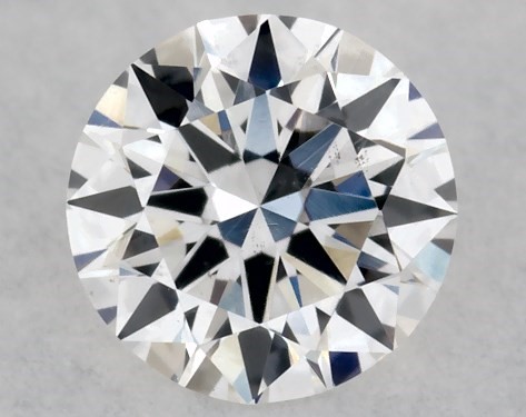  0.19 Carat E VS1 Very Good Cut round diamond
