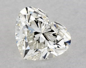 0.51 Carat I-SI1 Heart Shaped Diamond