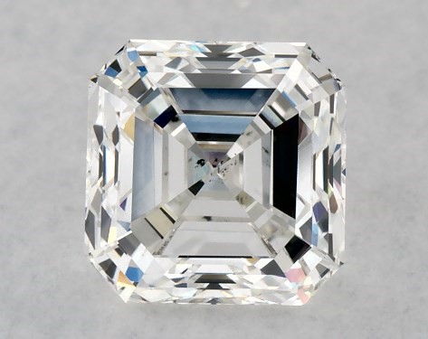 GIA 1.01 Carat F-SI1 Very Good Cut Asscher Diamond
