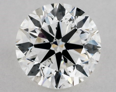  1.00 Carat H SI1 Very Good Cut round diamond