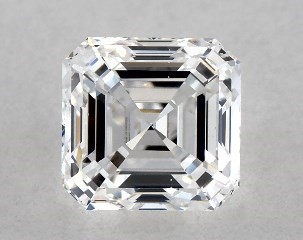 0.50 Carat D-VS2 Asscher Cut Diamond
