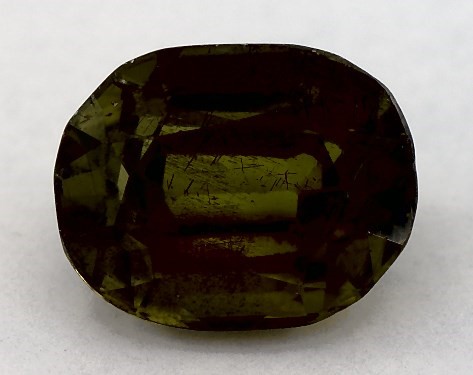  1.28 Carat Green Sapphire   Oval gemstones