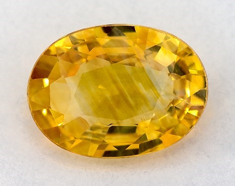  1.19 Carat Yellow Sapphire   Oval gemstones