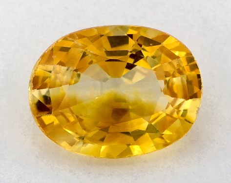  1.49 Carat Yellow Sapphire   Oval gemstones