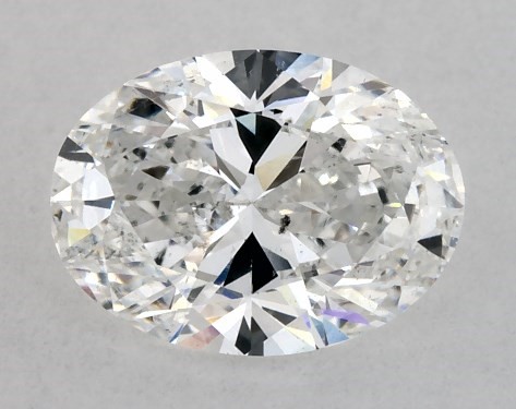  1.00 Carat E SI1  oval diamond