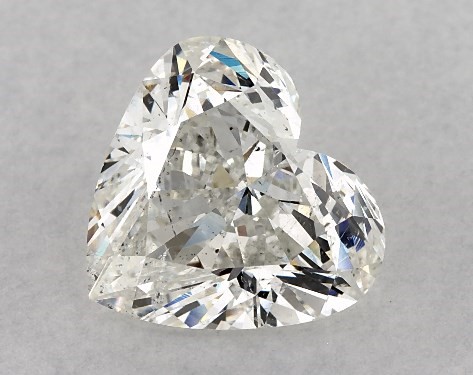 2.5 carat heart shaped diamond