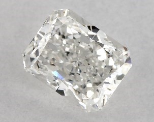 0.50 Carat F-SI1 Radiant Cut Diamond