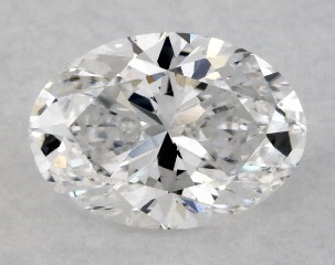0.30 Carat D-SI1 Oval Cut Diamond