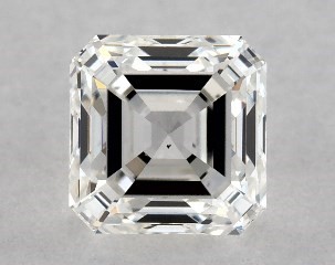 0.52 Carat G-VS2 Asscher Cut Diamond