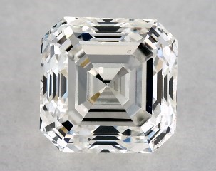 0.54 Carat H-VS2 Asscher Cut Diamond