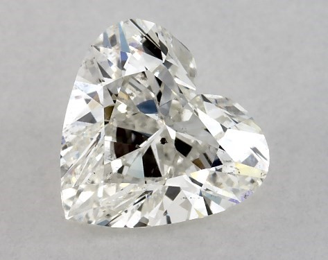  1.00 Carat I SI1  heart diamond