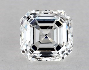 0.50 Carat E-SI1 Asscher Cut Diamond