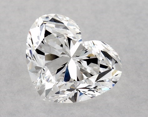  1.00 Carat E SI1  heart diamond
