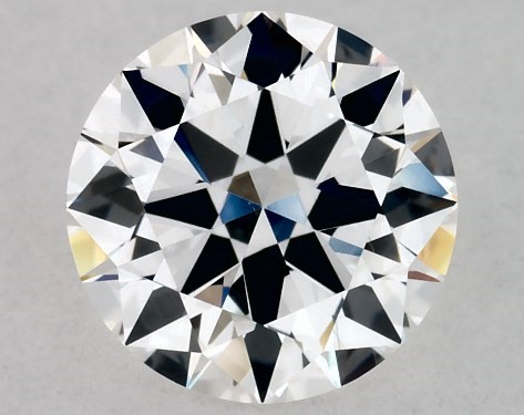 This 1 carat round diamond D color IF clarity has Excellent proportions and a diamond grading report from GIA