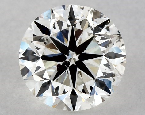 1.00 Carat H SI1 Very Good Cut round diamond