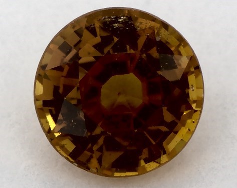  1.45 Carat Yellow Sapphire   Round gemstones