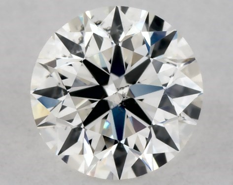  0.30 Carat H SI1 Excellent Cut round diamond