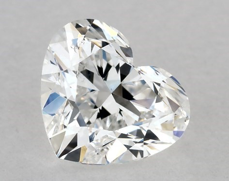  1.01 Carat E SI1  heart diamond