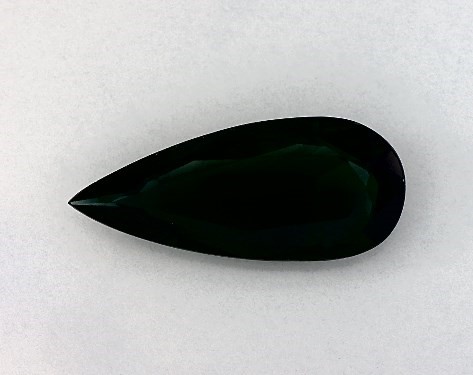  4.54 Carat Green Sapphire   Pear gemstones