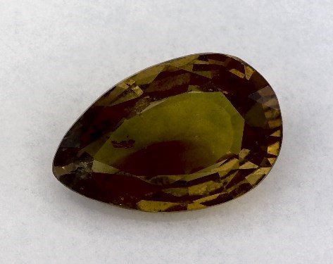  2.93 Carat Green Sapphire   Pear gemstones