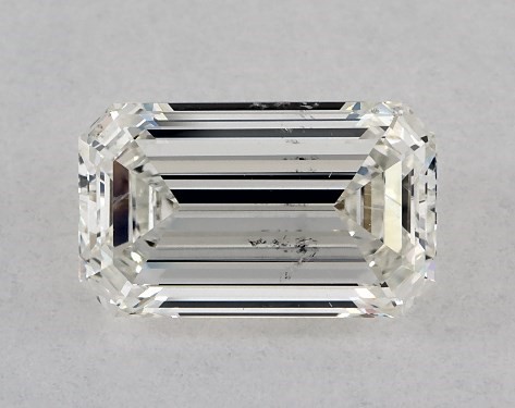  1.01 Carat I SI1  emerald diamond