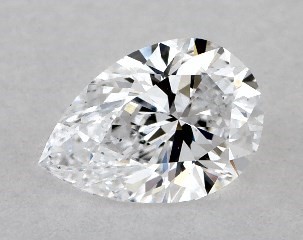 0.30 Carat D-VS2 Pear Shaped Diamond