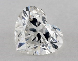 0.50 Carat G-SI1 Heart Shaped Diamond
