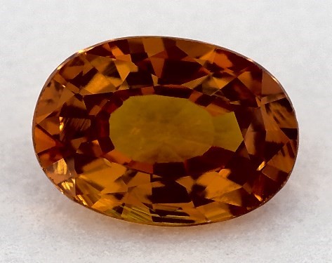  1.01 Carat Yellow Sapphire   Oval gemstones