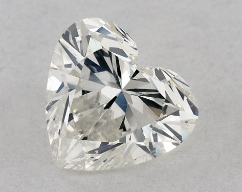  1.00 Carat I SI1  heart diamond