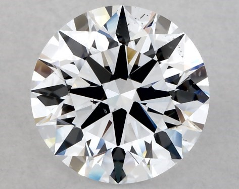 Lab-Created 1.50 Carat E VS2 Ideal Cut round diamond