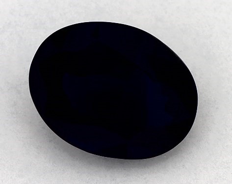  2.52 Carat Blue Sapphire   Oval gemstones