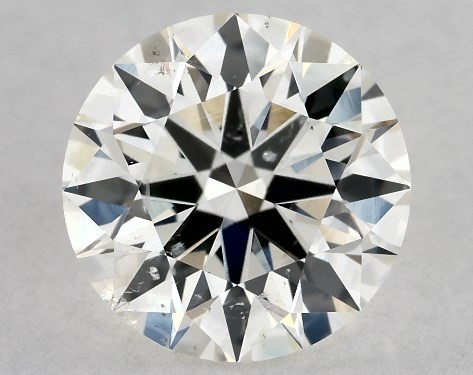  1.04 Carat I SI1 True Hearts Cut round diamond