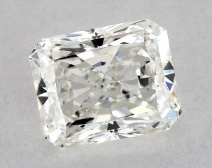 0.50 Carat H-VVS2 Radiant Cut Diamond