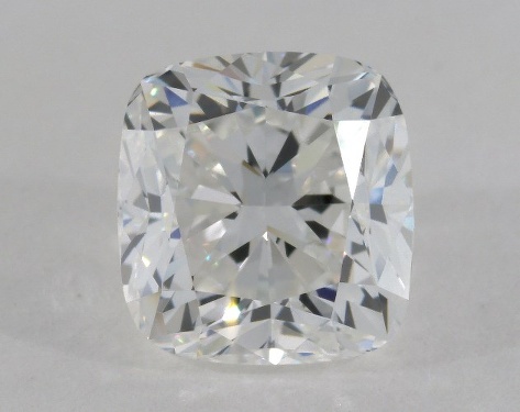 This 3.01 carat cushion diamond F color VS2 clarity has Fair proportions and a diamond grading report from GIA