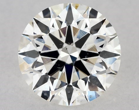  1.15 Carat I SI1 True Hearts Cut round diamond