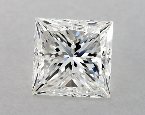 2.00 Carat G-SI1 Princess Cut Diamond 2mm Comfort Fit Solitaire Engagement Ring