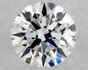 Lab-Created 0.35 Carat D-VS1 Ideal Cut Round Diamond