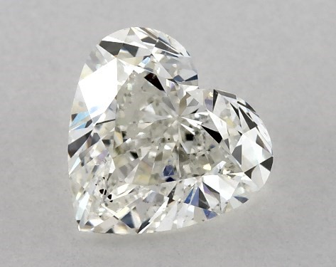  1.00 Carat I SI1  heart diamond