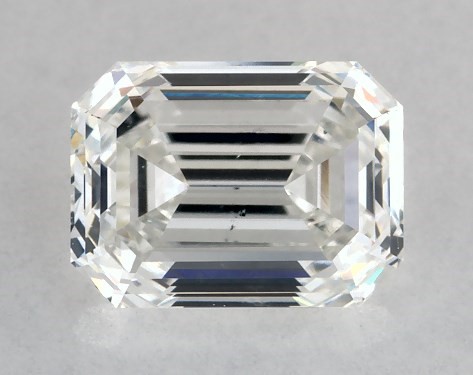  1.00 Carat G SI1  emerald diamond