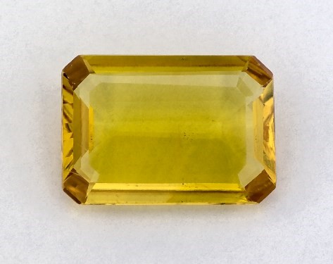  2.28 Carat Yellow Sapphire   Emerald gemstones