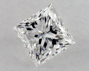 0.50 Carat E-SI1 Princess Cut Diamond